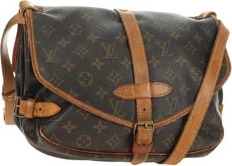 Louis Vuitton Borsa a spalla Saumur 30 Pre-owned - - Pre-owned - Donna - Marrone - ONE SIZE