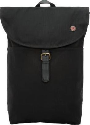 Giorgio Martello Milano Waxed Nylon Bergen Backpack in Black at Nordstrom