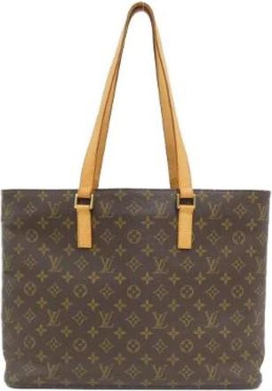 Louis Vuitton Pre-owned Tote Bags, female, Brown, Size: ONE SIZE Pre-owned Canvas louis-vuitton-bags