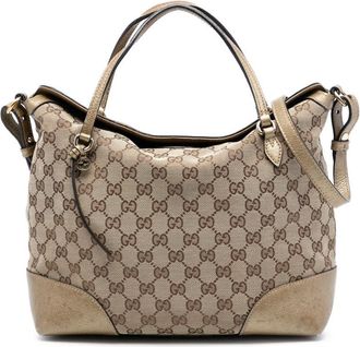 Gucci Pre-owned Gucci Medium GG Canvas Bree Fold Over Tote Ladies 81LM3YZO5U1OLF34