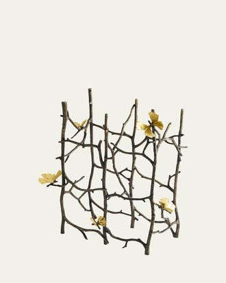 Michael Aram Butterfly Ginkgo 6 Bottle Wine Rack