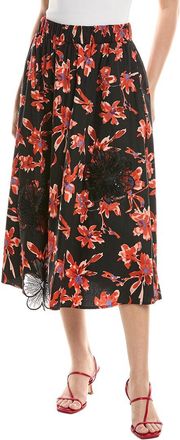 NVLT Nvlt Poplin Midi Skirt