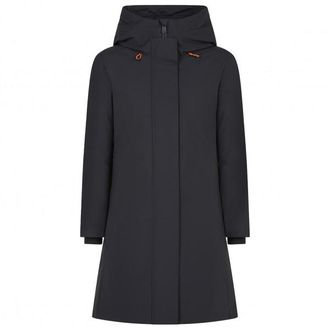 Save The Duck Sienna Mantel für Damen | grau/schwarz