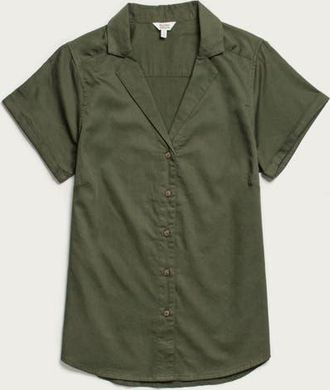 Bridge & Burn Innes Shirt in Olive at Nordstrom, Size Xx-Large
