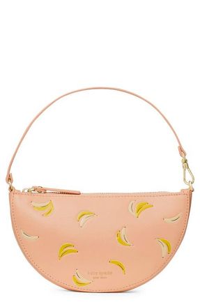 Kate Spade New York wink leather wristlet in Light Cantaloupe at Nordstrom