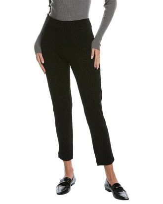 Nanette Lepore Miranda Flocked Animal Pant