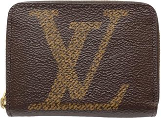 Louis Vuitton Brown Monogram Coin Purse/Coin Case (Pre-Owned)