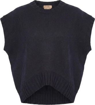 Twinset Round-neck Truien - Dames - Ronde hals truien - Blauw - Xs/S - Truien & Vesten