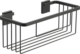 Roca Contenedor De Rejilla Para Pared Rubik - Roca Color: Negro