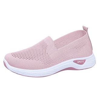 Generic Womens Slip On Trainers, Mesh Walking Shoes, Memory Foam Trainers, Without Laces, Sports Shoes, Womens with Cushioning, Lightweight Running Shoes, Bre
