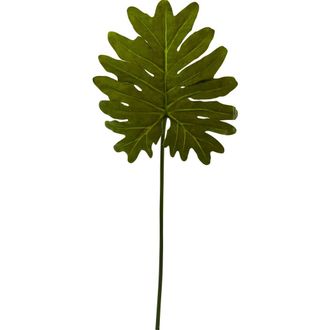 Nearly Natural Selloum Philo Single Leaf Stem in Green at Nordstrom