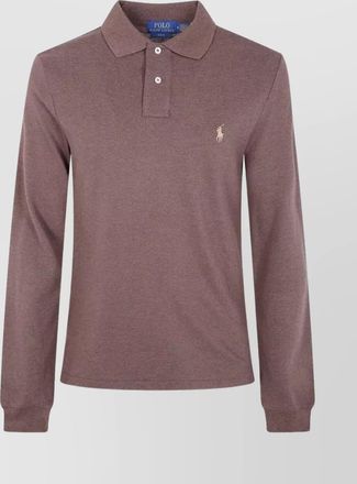 Polo Ralph Lauren long-sleeve knit polo shirt