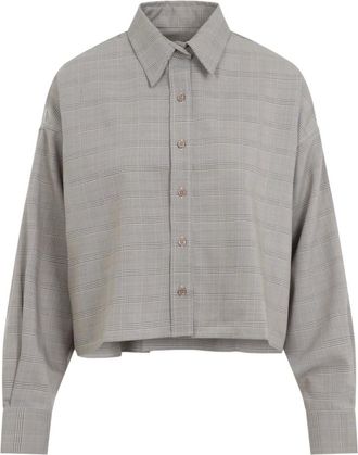 Frankie Shop Mujer, Blusas y Camisas, Gris, Talla: S