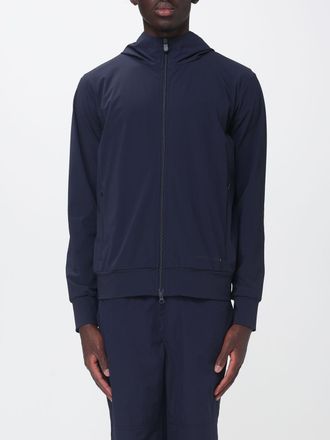 Save The Duck Felpa con cappuccio e zip Luiz in nylon stretch tecnico