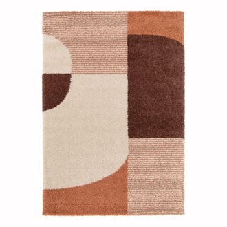 AFK Living Alfombra shaggy gruesa y c&oacute;moda multicolor 80 x 150 cm