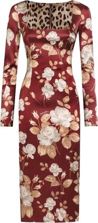 Dolce & Gabbana Mujer, Vestidos, Multicolor, Talla: XL