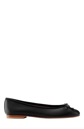 Margaux Eyewear The Demi Flat in Black Nappa at Nordstrom, Size 35.5