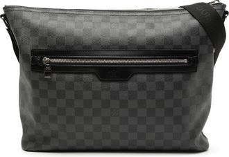 Louis Vuitton Pre-owned Womens Damier Graphite Mick Mm - Dark Grey Textile - One Size