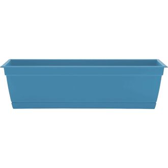 Bloem 24 Inch Dayton Window Box Planter, Ocean Blue at Nordstrom