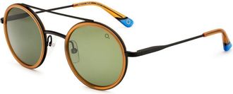 Etnia Barcelona Prati 2 Sun Polarized BKOG Mens Sunglasses Black Size 47