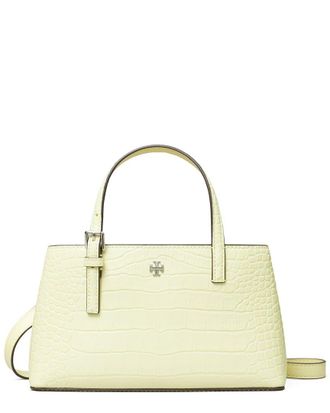 Tory Burch Emerson Embossed Mini Leather Tote