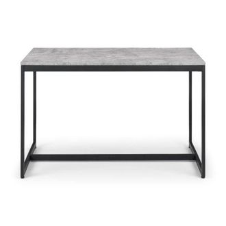 Julian Bowen Staten Dining Table 1.2m Concrete - Julian Bowen | TJ Hughes