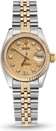 Rolex Pre-owned Rolex Datejust Automatic Chronometer Diamond Ladies Watch 179173 CJDJ
