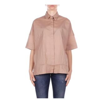 Fay Dames, Blouses & Shirts, Beige, Maat: S Katoen