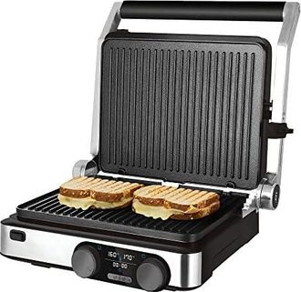Cecotec Parrilla El&eacute;ctrica Rockngrill Dual - Cecotec