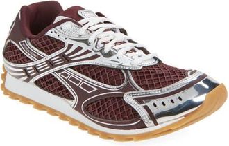 Bottega Veneta Orbit Low Top Sneaker in 2245 Barolo/Silver at Nordstrom, Size 11Us