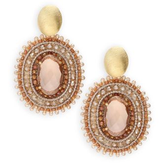 Lott. Gioielli Lott. Gioielli - Ce Si Filled Oval 3 Rings With Stone L - Dames - Accessoires - Veelkleurig - Maat: ONE Size