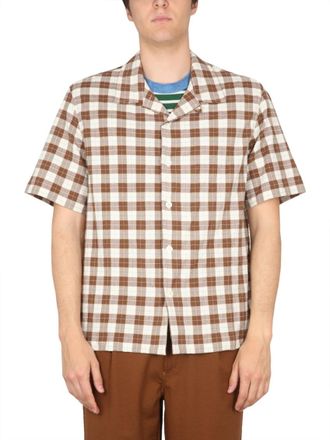 Howlin Brown Relaxed Check Shirt