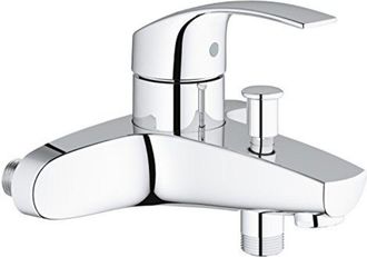 GROHE GRO-23461002 23461002-Eurosmart Grifo de ducha, montaje en pared, Nero - Grohe