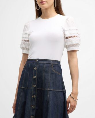 Cinq &agrave; Sept Corianna Je Taime Top