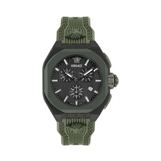 Versace Accessoires, unisex, Groen, ONE Size, V-Legend Chrono 44mm