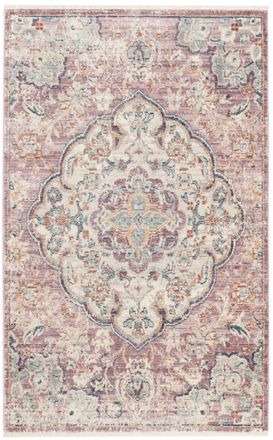 Safavieh Alfombra viscosa neutrale/rosa 122 x 183 cm