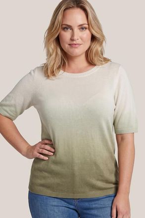 Mart Visser Cecile Top Offwhite / Olijfgroen Maxi