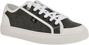 Calvin Klein Lorean Low Top Sneaker in Black at Nordstrom Rack, Size 7.5