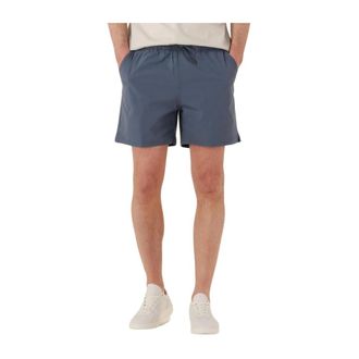 Profuomo Badmode, Heren, Blauw, S, Linnen, Lichtblauwe Swimshort Solid