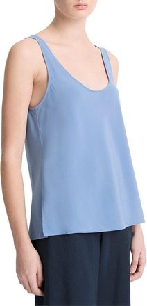Vince Silk-Blend Classic Bias Tank Cami