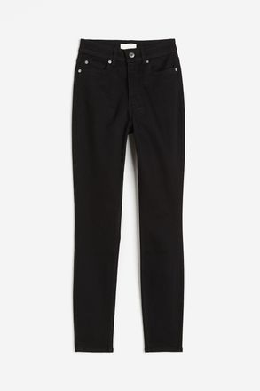 H&M Skinny High Jeans - Schwarz