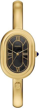 Fossil Sloan Bracelet Watch, 24mm x 36mm in Gold/Black at Nordstrom