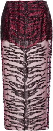 Pinko Stijlvolle Rokken Collectie - Dames - Midirokken - Veelkleurig - M - Nylon - Rokken