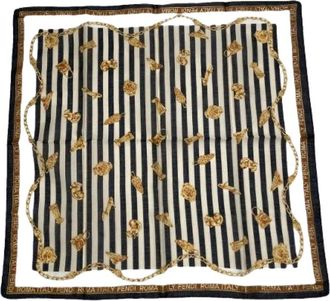 Fendi Pre-owned Vintage Zijden Sjaal - Dames - Vintage Accessoires - Veelkleurig - ONE Size - Vintage