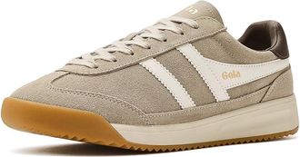 Gola Tornado 88 Womens Shoes Bone/Off White/Dark Brown : 7.5 B - Medium, Synthetic