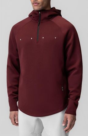 ASRV Dri-Core Zip Hoodie in Crimson at Nordstrom Rack, Size Small