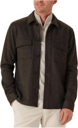 Profuomo Heren, Jassen, Bruin, Maat: M