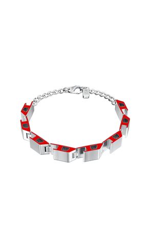 Diesel Stainless steel bracelet - Bracelets - Unisex - Silver