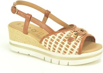 Repo Sand DZ - Dames - Sleehakken - Beige - 36 EU - Schoenen