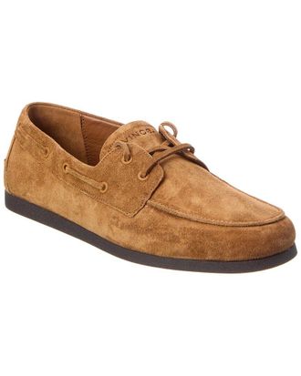 Vince Marin Suede Boat Shoe